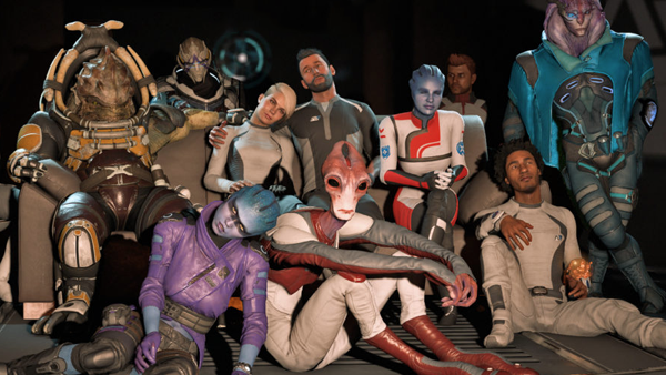 Mass Effect Andromeda Crew