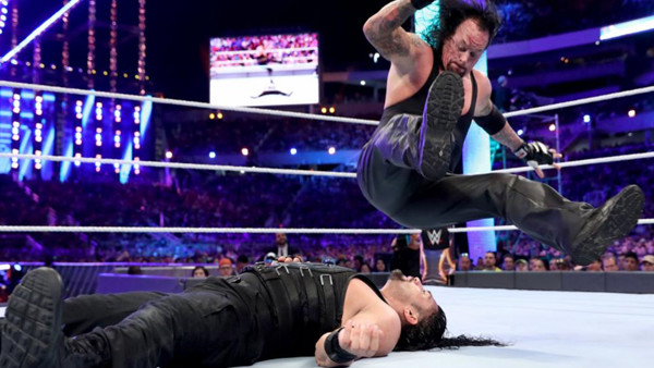 WWE WrestleMania 33 The Undertaker Roman Reigns