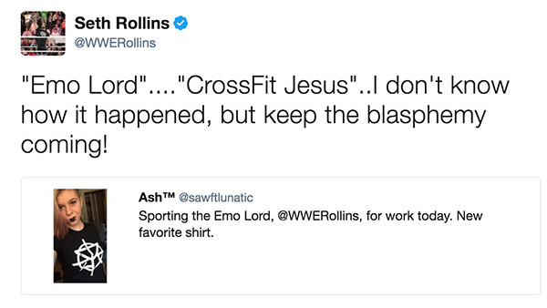 Seth Rollins Emo Lord