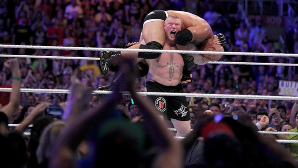 WrestleMania 33 Brock Lesnar Goldberg