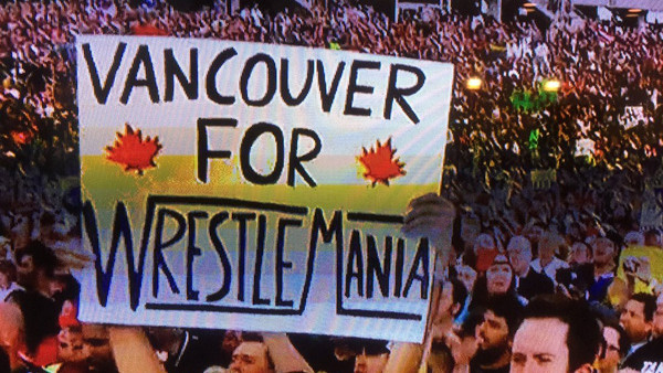 Vancouver For WrestleMania