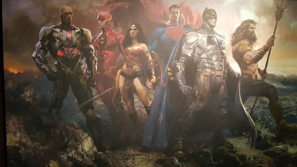 Justice League Superman Cinemacon Concept Art