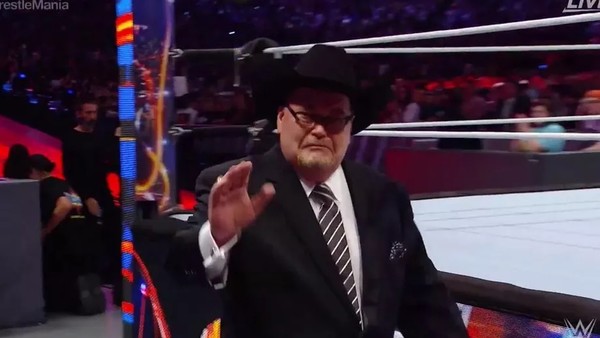 Jim Ross WrestleMania 33