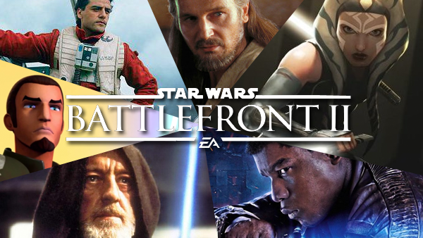 Star Wars Battlefront 2 Characters Heroes