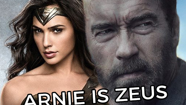 Wonder Woman Arnold Schwarzenegger