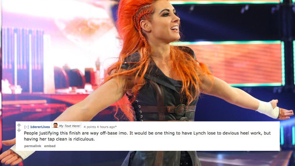 Becky Lynch Backlash