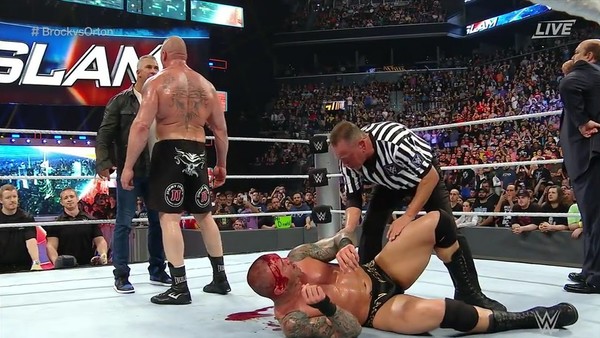 Brock Lesnar Randy Orton