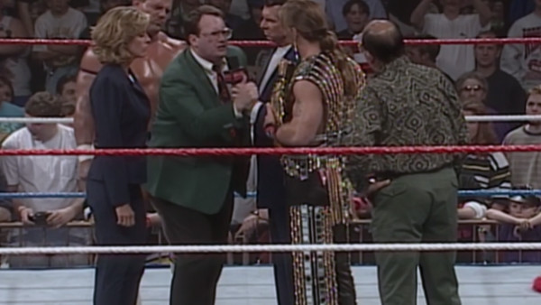 Shawn Michaels Jim Cornette British Bulldog Diana Hart Vince McMahon