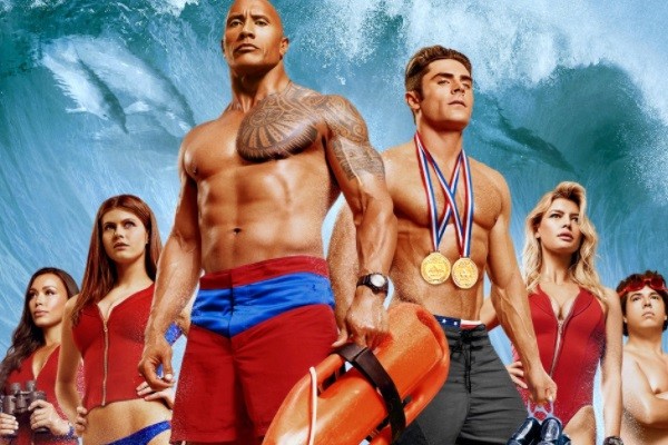 Baywatch Dwayne Johnson Zac Efron Kelly Rhorbach Jon Bass Alexandra Daddario Ilfenesh Hadera