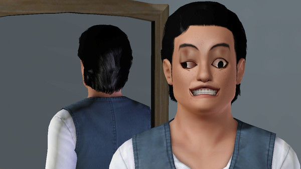 The sims face