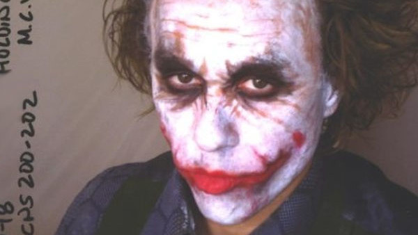 The Joker Makeup Test