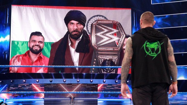 Jinder Mahal Randy Orton