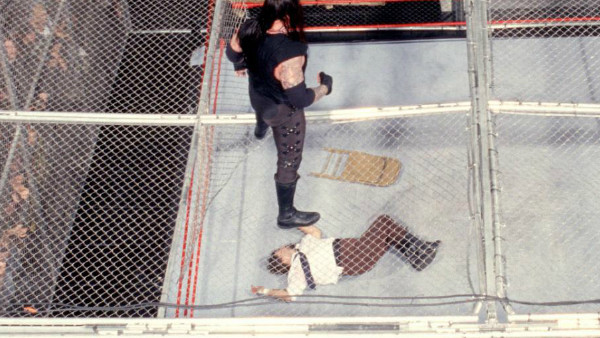 The Undertaker Mankind Hell In A Cell