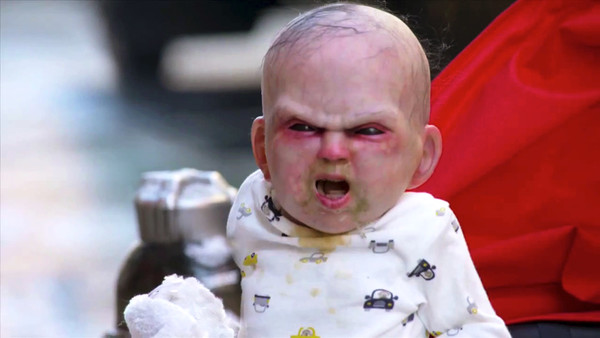 Terrifying Devil Baby Attack Prank