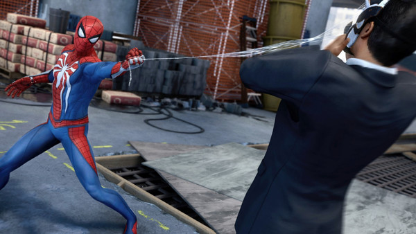 Spider Man PS4 Combat