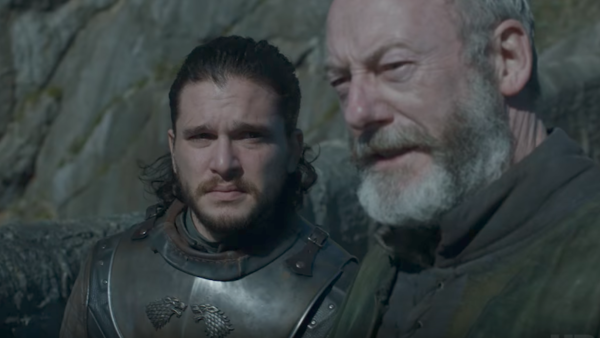 Game Of Thrones Season 7 Trailer Jon Snow Davos Dragonstone 