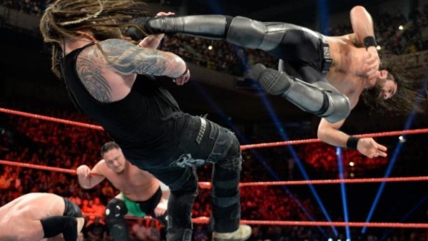 WWE Extreme Rules 2017 Seth Rollins Bray Wyatt Samoa Joe Finn Balor