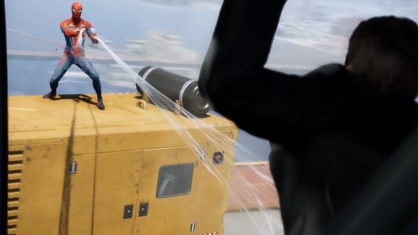 Spider-Man PS4 Helicopter