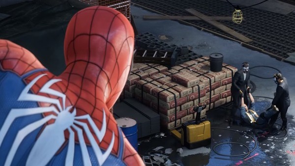 Spider-Man PS4 Stealth Gameplay