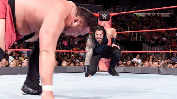 Raw Roman Reigns Samoa Joe