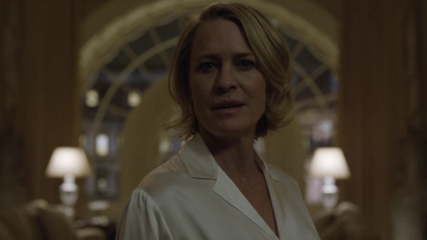 House of Cards Claire Underwood 4th Wall