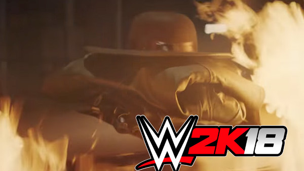 WWE 2K18 Undertaker Fire