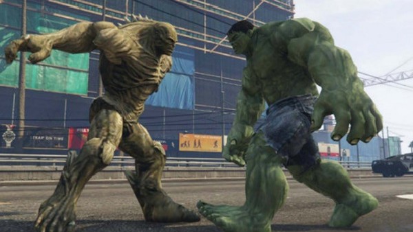 GTA V Mod Hulk Abomination