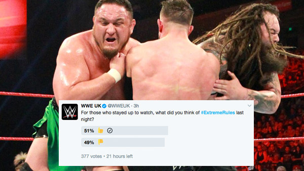 Extreme Rules Vote