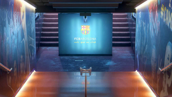 PES 2018 Barcelona Tunnel