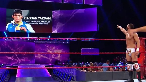 Hassan Yazdani WWE Raw