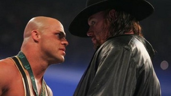 Kurt Angle Undertaker No Way Out