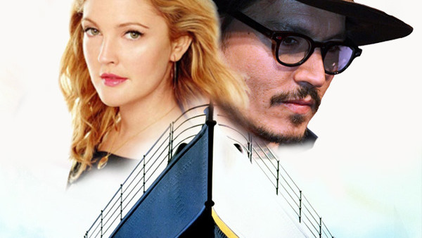 Drew Barrymore Johnny Depp Titanic