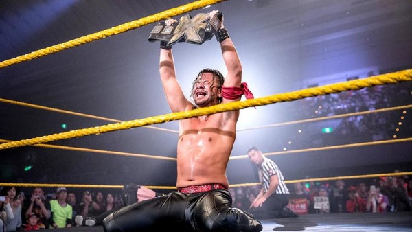 Shinsuke Nakamura Nxt Champion osaka