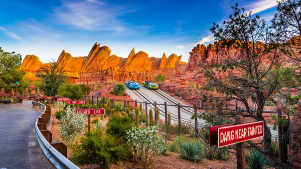 Radiator Springs Racers Cars Land