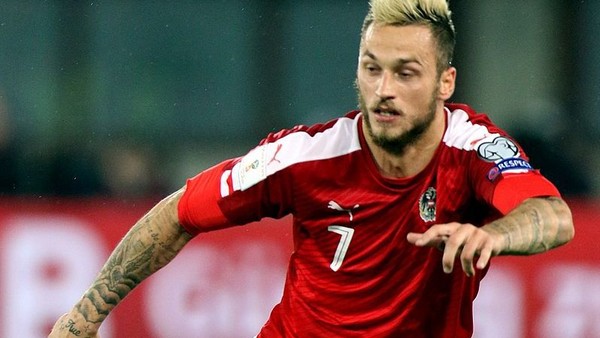 Marko ArnautoviÄ Playing For Austria Vs Wales 01