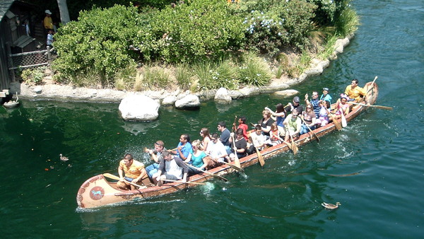 Davy Crockett Explorer Canoes Disneyland
