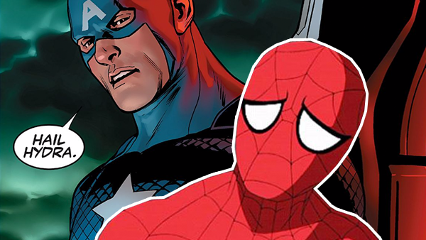 Spider-Man Hydra Cap Sad Times