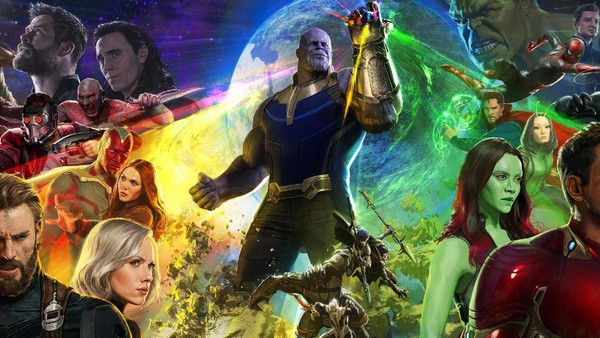 Avengers Infinity War Poster Comic Con