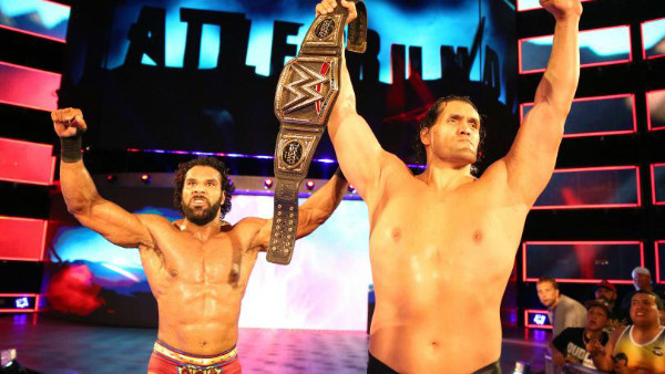 Jinder Mahal The Great Khali Battleground