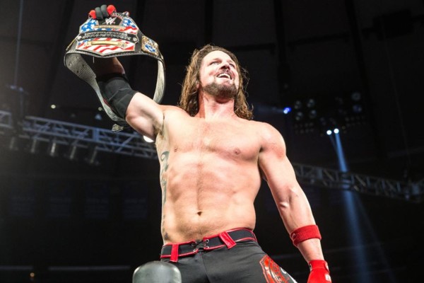 AJ Styles Wins US Title At WWE Madison Square Garden House Show AJ Styles Wins US Title At WWE Madison Square Garden House Show