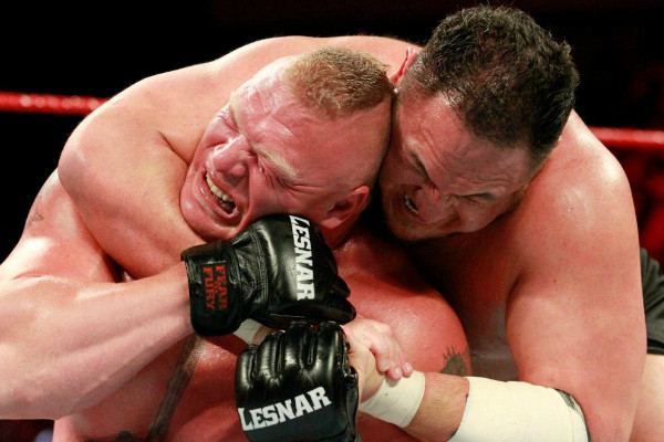 Brock Lesnar Samoa Joe