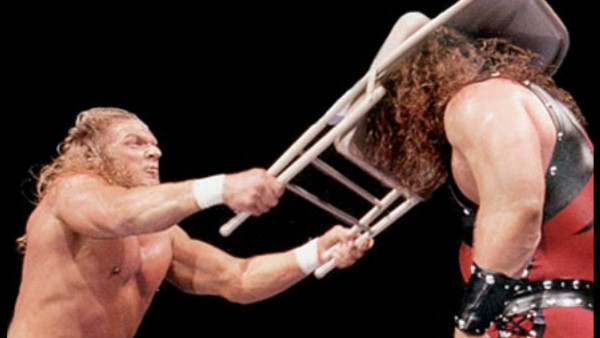 Triple H Kane Chair Shot