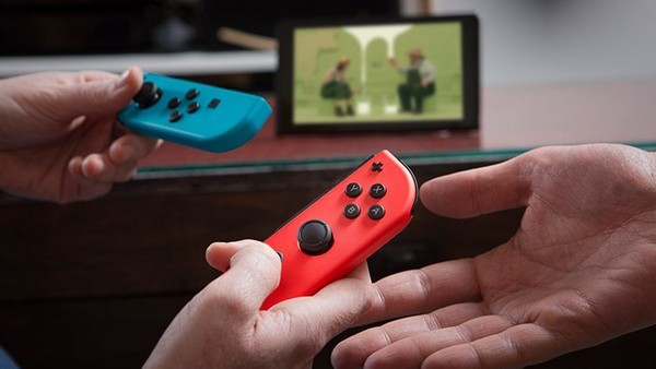 Nintendo Switch joy con controllers