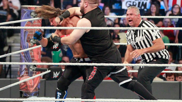 AJ Styles Kevin Owens Shane McMahon