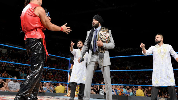 Shinsuke Nakamura Jinder Mahal