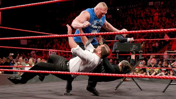 Brock Lesnar Raw