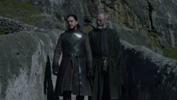 Game Of Thrones Jon Snow Davos
