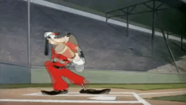 Goofy Baseball Disney