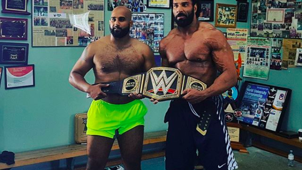 Arjan Bhullar Jinder Mahal UFC WWE