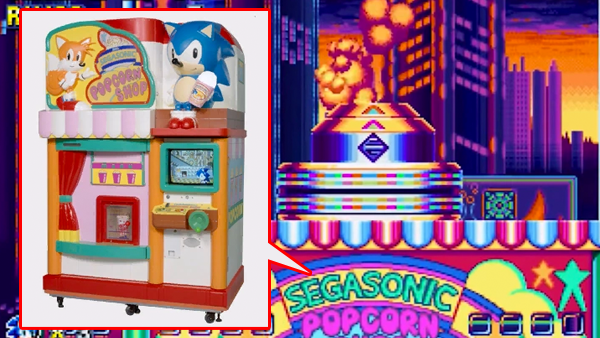 Sonic Mania Popcorn Shop